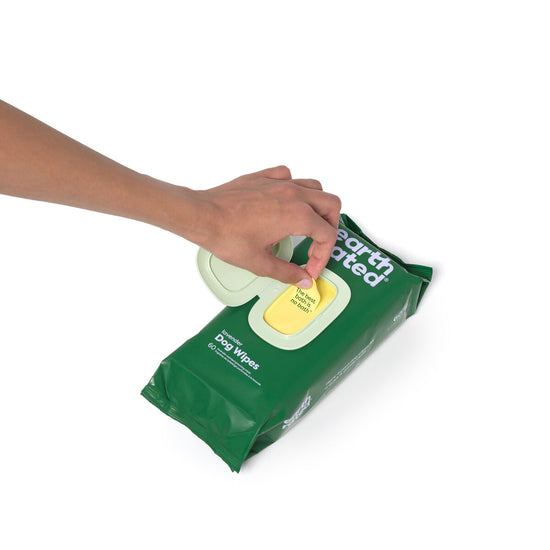 Feuchttücher für Haustiere Earth Rated Lavendel (60 Stücke)